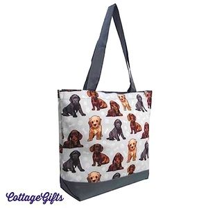 New Adorable Puppies Tote Bag dog dogs